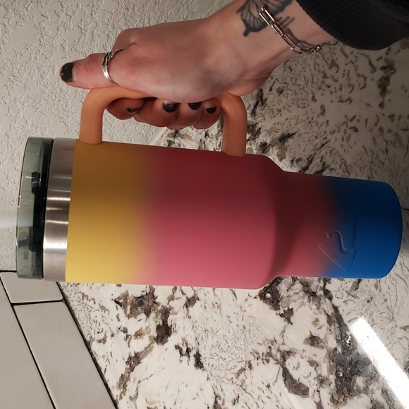 Ozark Trail 40oz Vacuum Insulated Stainless Steel Tumbler in Gradient - Picture 2 of 8